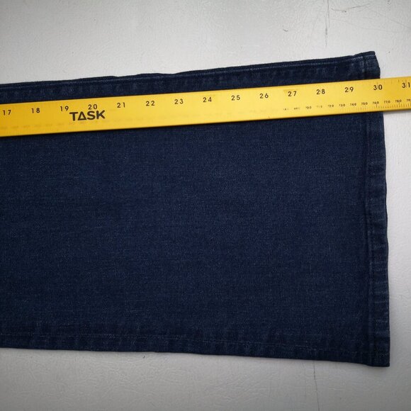 Ann Taylor Factory Ladies Size 14 Dark Wash Slight Flare Jeans - Picture 10 of 12